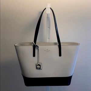 Kate Spade Haven Street Maxi in stone/ice black